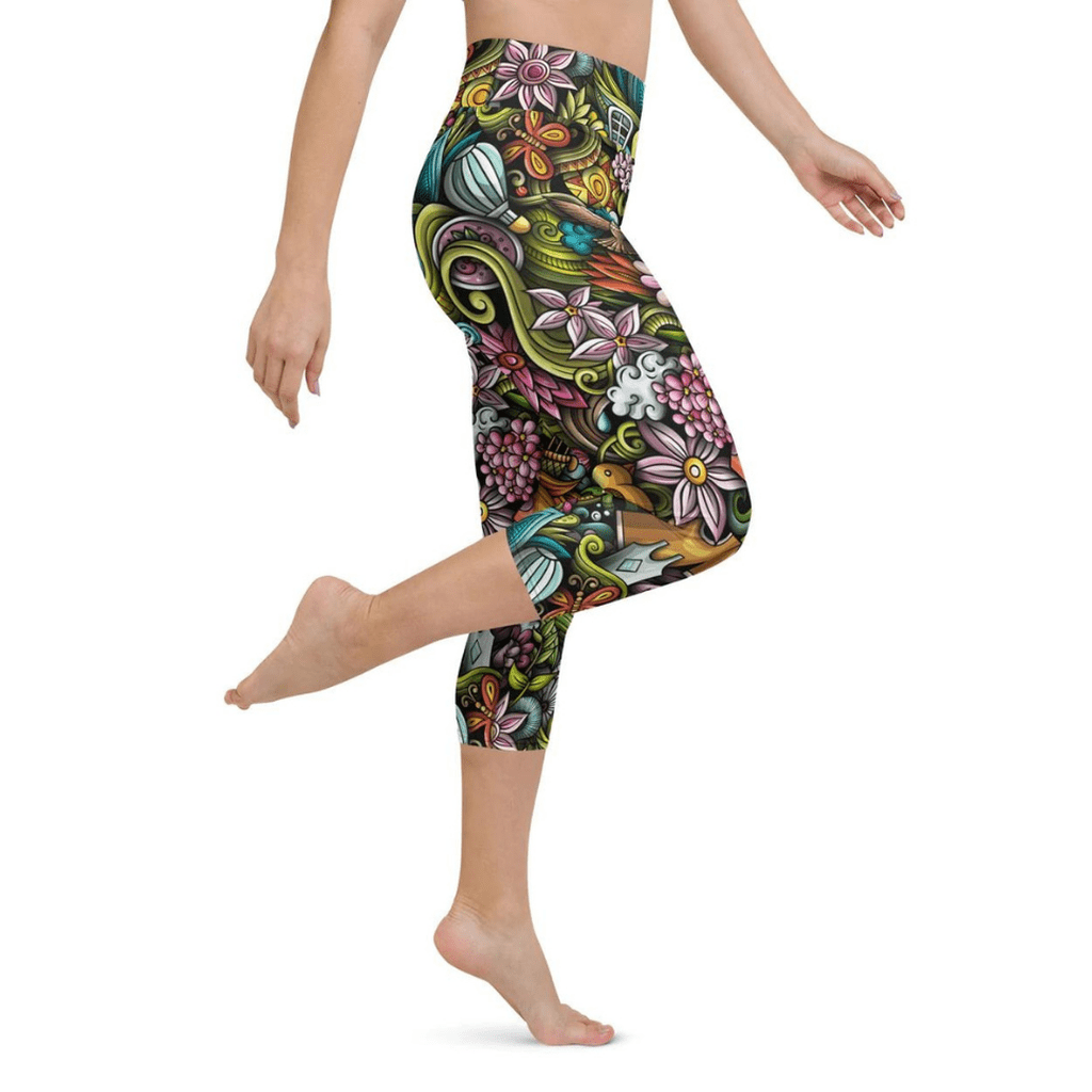 Springtime Yoga Capris