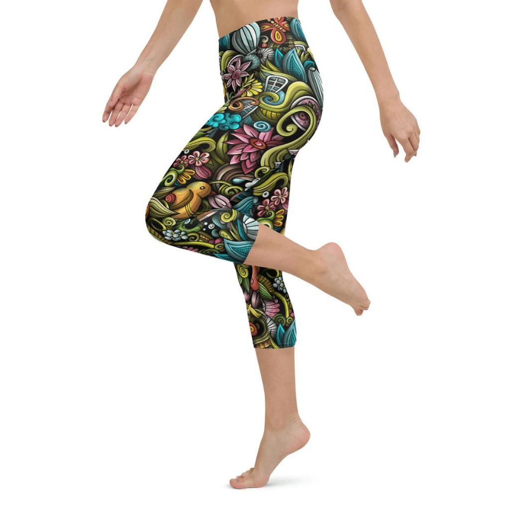 Springtime Yoga Capris