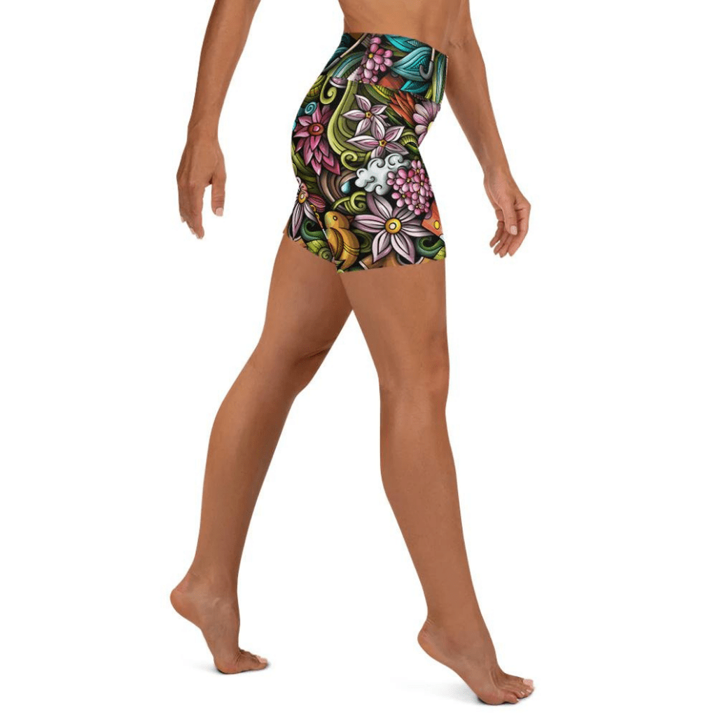 Springtime Yoga Shorts