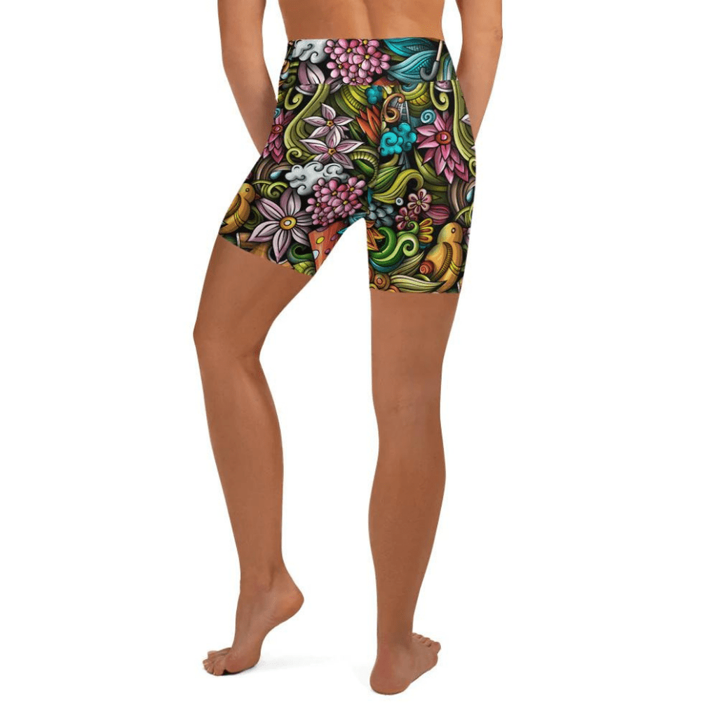 Springtime Yoga Shorts