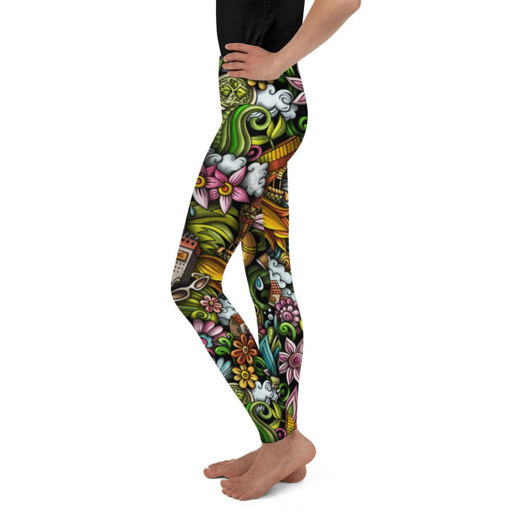 Springtime Youth Leggings