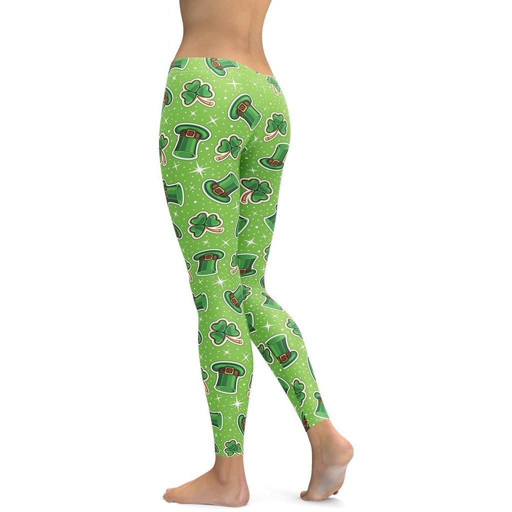 St. Patrick’s Day Pattern Leggings