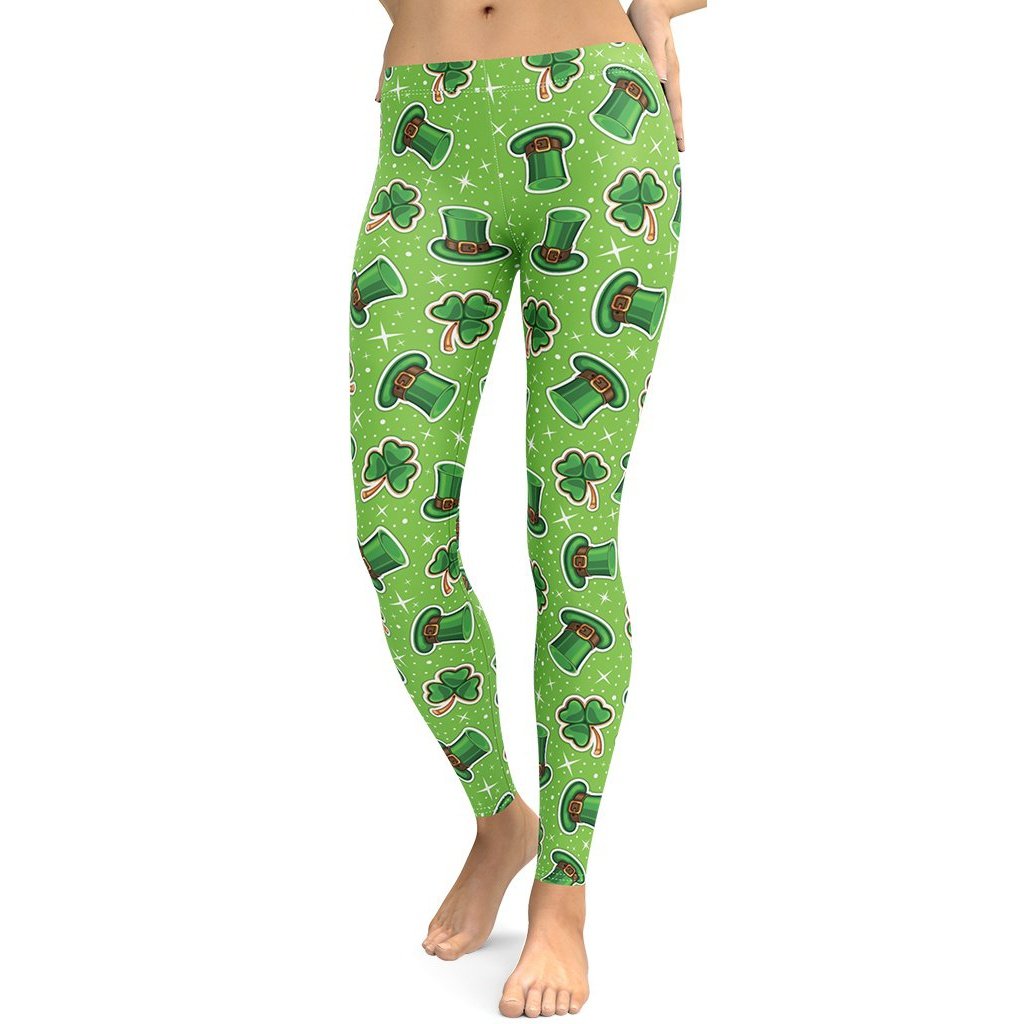 St. Patrick’s Day Pattern Leggings