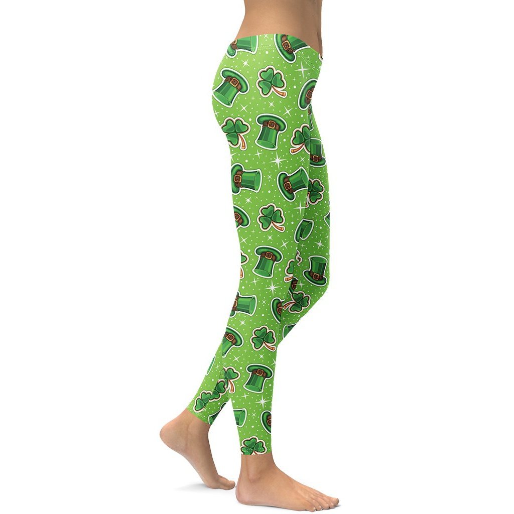 St. Patrick’s Day Pattern Leggings