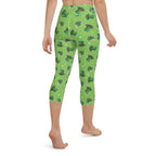 St. Patrick’s Day Pattern Yoga Capris