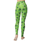 St. Patrick’s Day Pattern Yoga Leggings