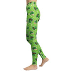 St. Patrick’s Day Pattern Yoga Leggings