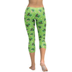 St. Patrick Day Pattern Capris
