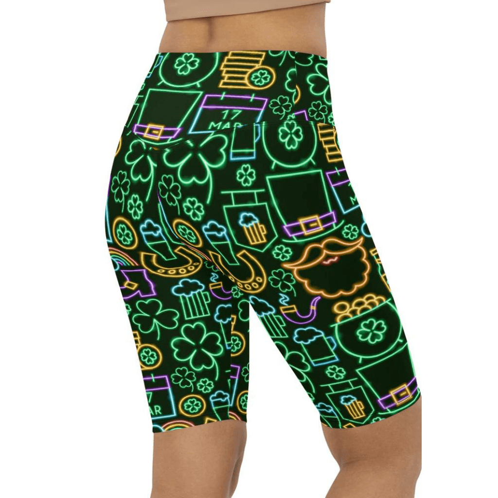 St. Patrick's Celebration Biker Shorts