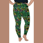 St. Patrick's Celebration Plus Size Leggings