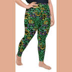 St. Patrick's Celebration Plus Size Leggings