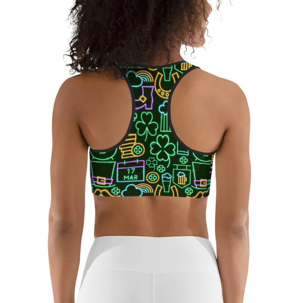 St. Patrick's Celebration Sports bra
