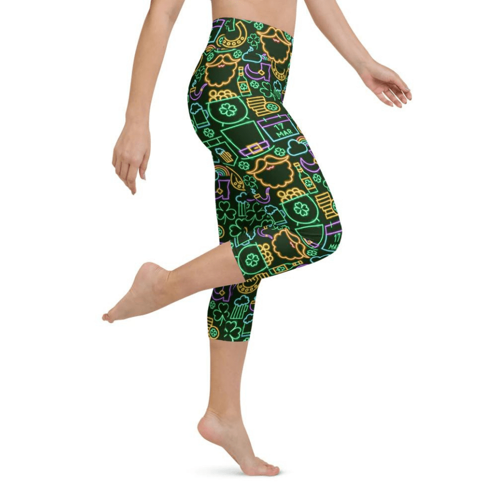 St. Patrick's Celebration Yoga Capris