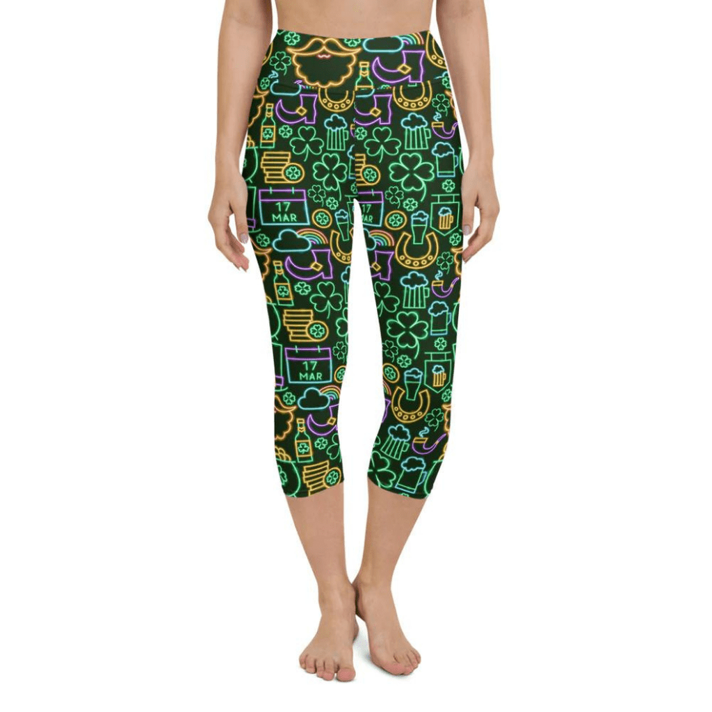 St. Patrick's Celebration Yoga Capris