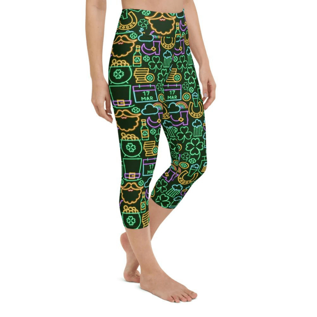 St. Patrick's Celebration Yoga Capris