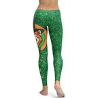 St.Patrick's Ginger Beard Man Leggings - FiercePulse - Premium Workout Leggings - Yoga Pants