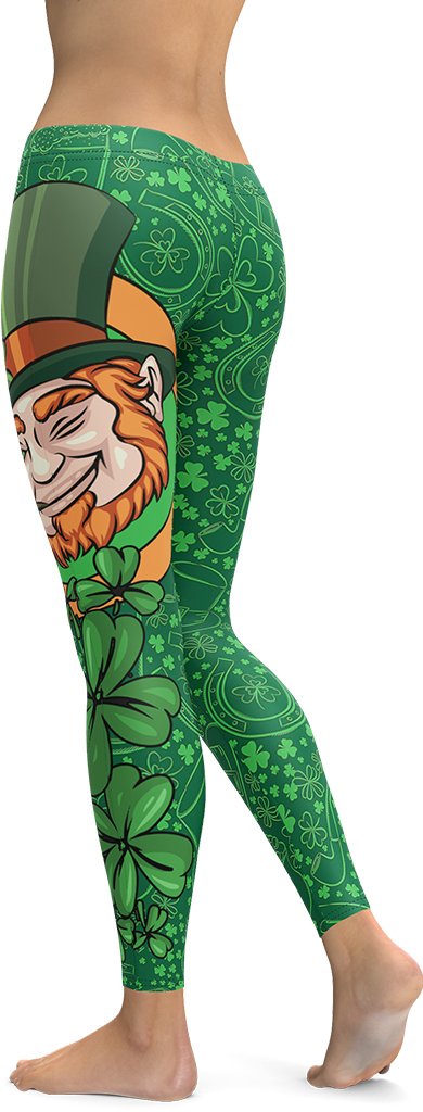 St.Patrick's Ginger Beard Man Leggings