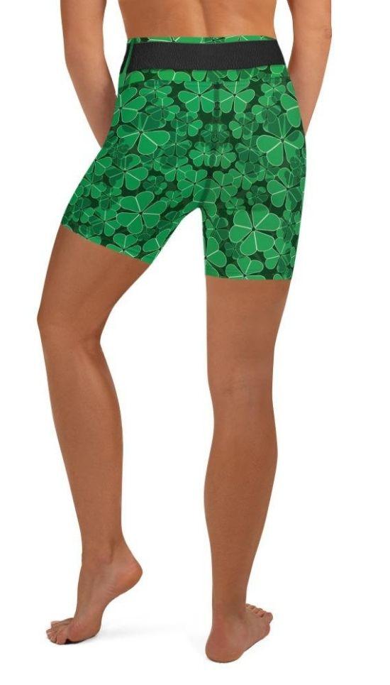 St. Patrick's Outfit Yoga Shorts