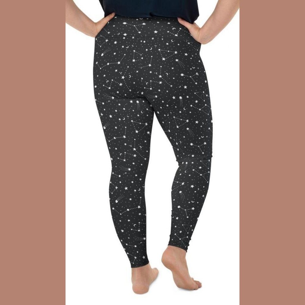 Star Constellations Plus Size Leggings