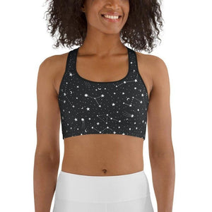 Star Constellations Sports Bra