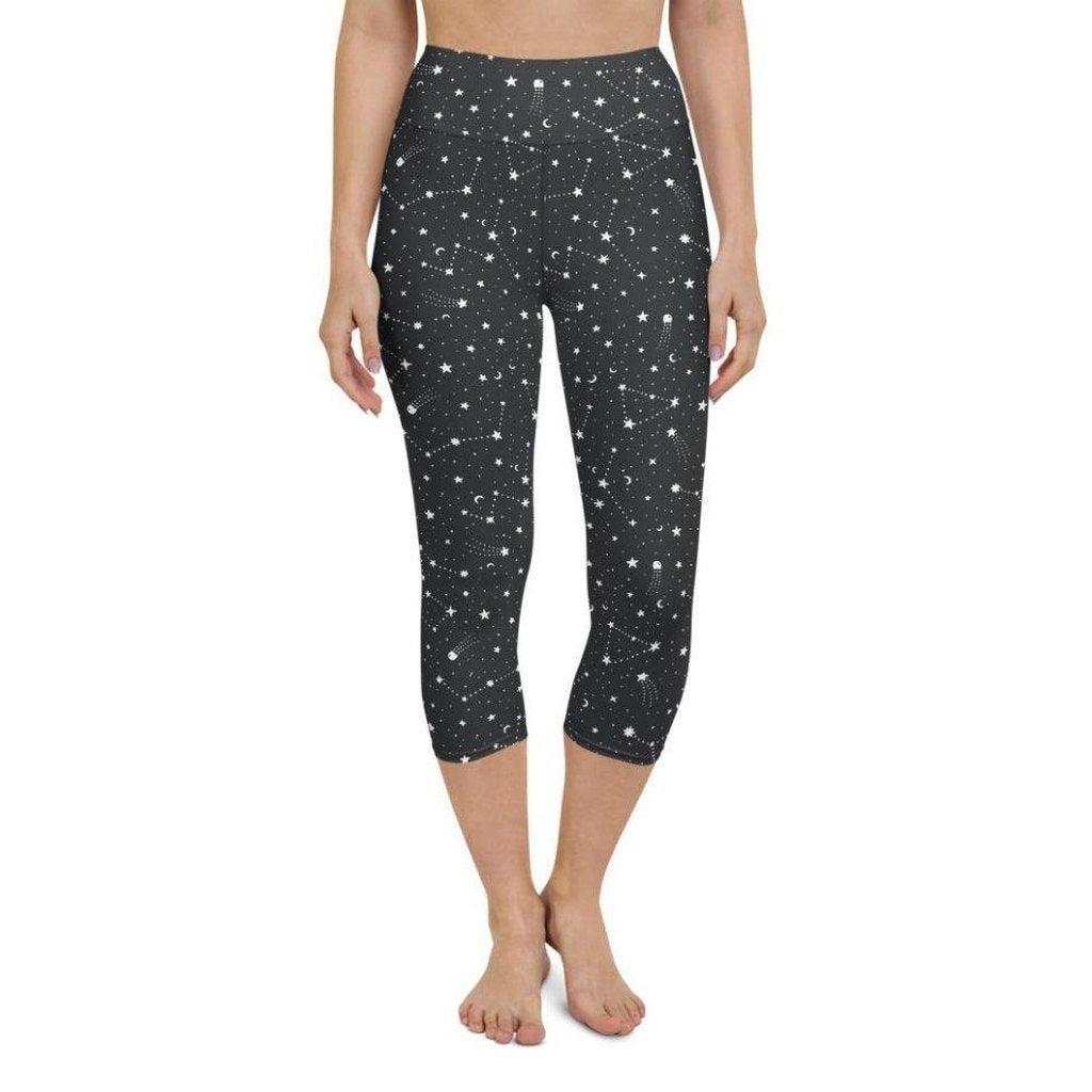 Star Constellations Yoga Capris