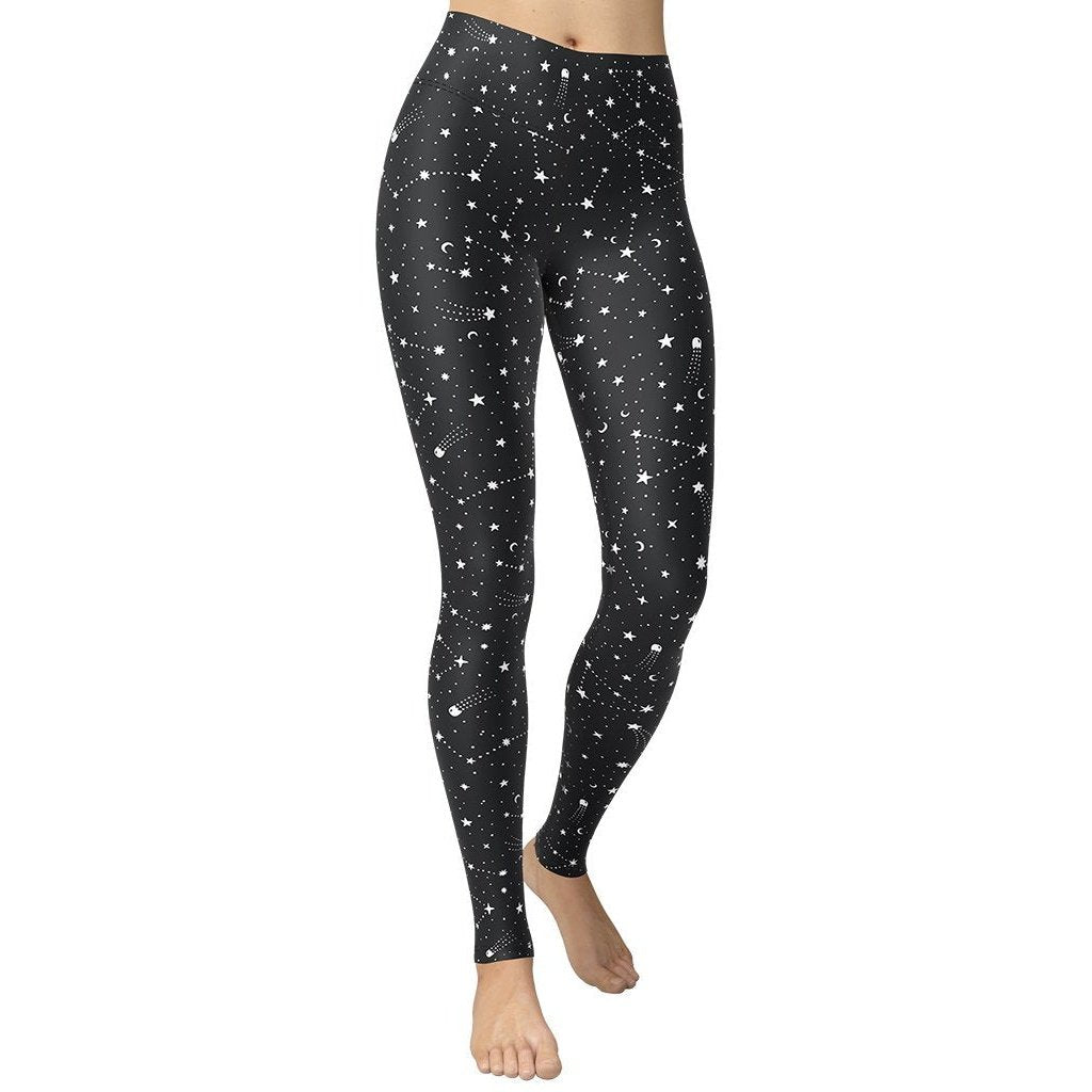 Star Constellations Yoga Leggings