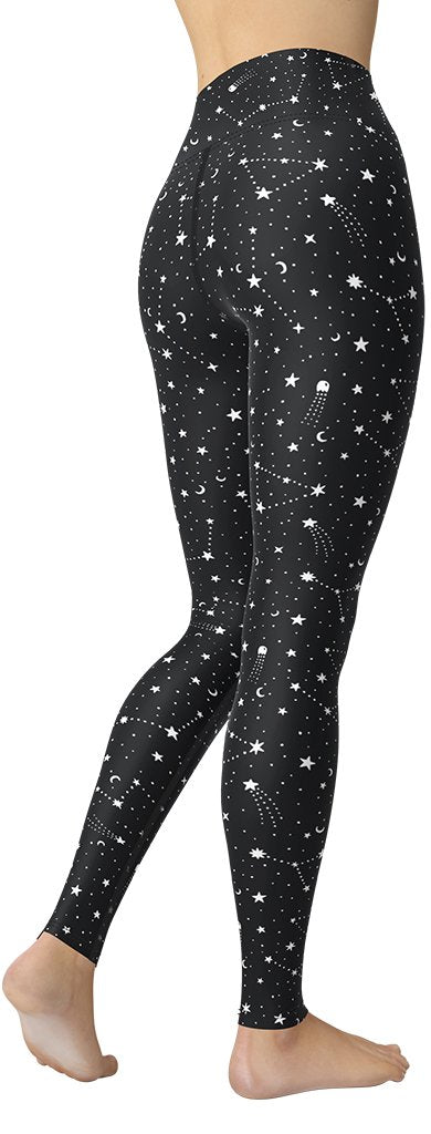 Star Constellations Yoga Leggings