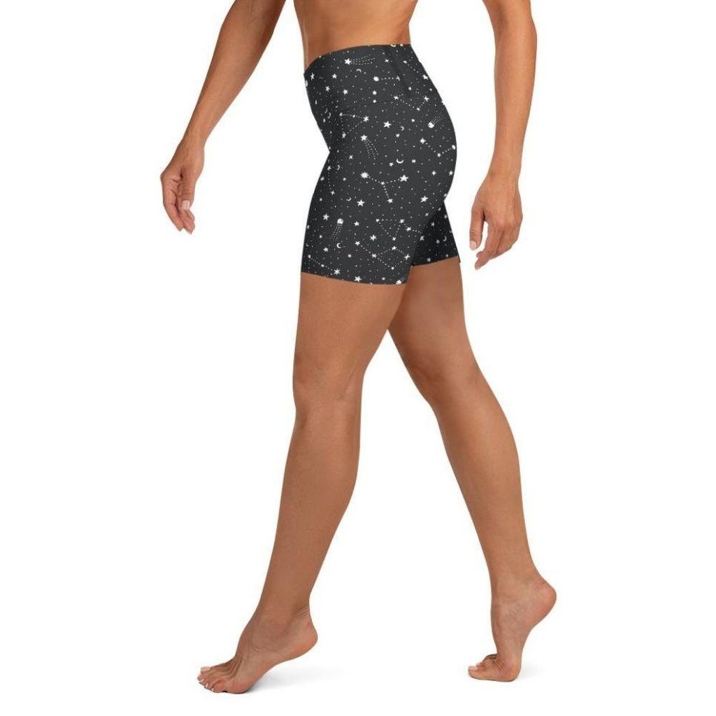 Star Constellations Yoga Shorts