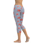 Starfish Stripe Capris
