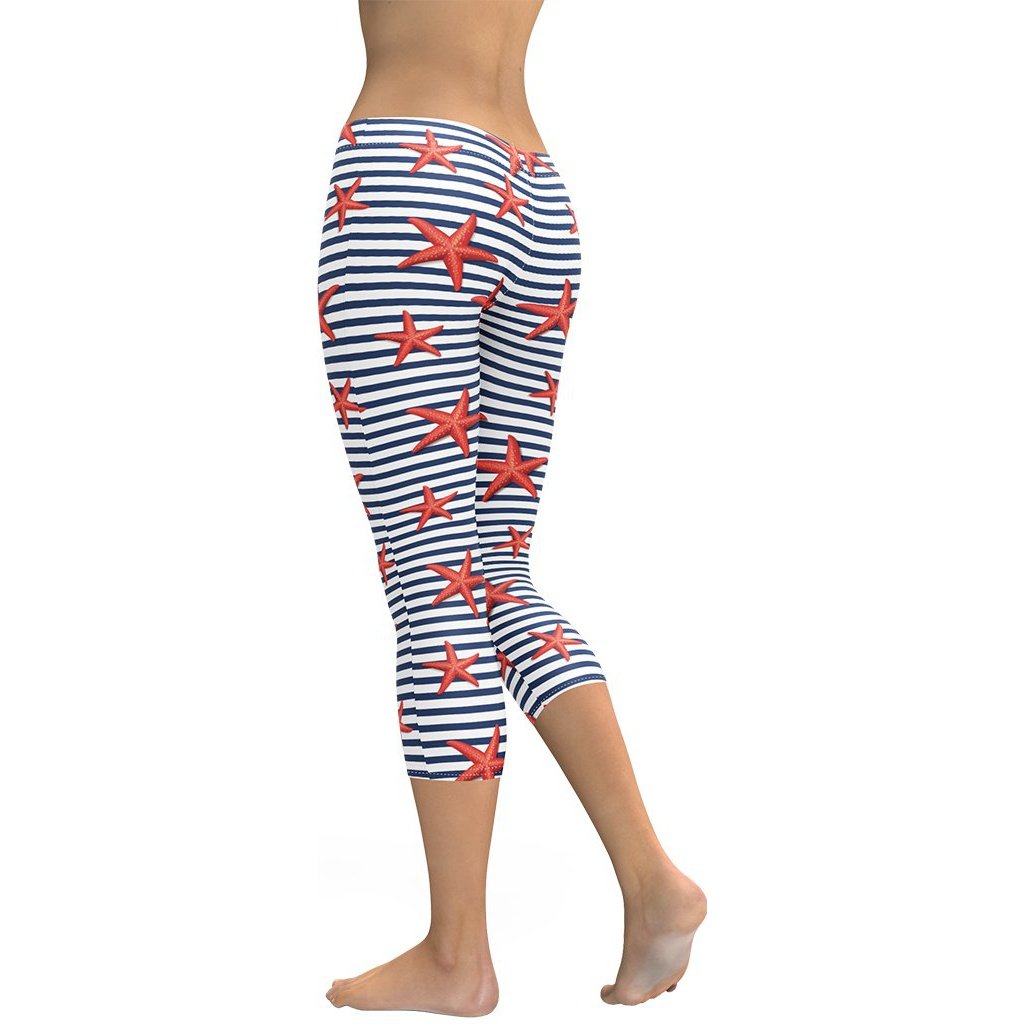 Starfish Stripe Capris