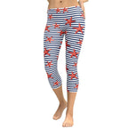 Starfish Stripe Capris