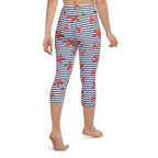 Starfish Stripe Yoga Capris