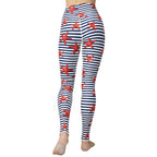 Sarfish Stripe Yoga Leggings