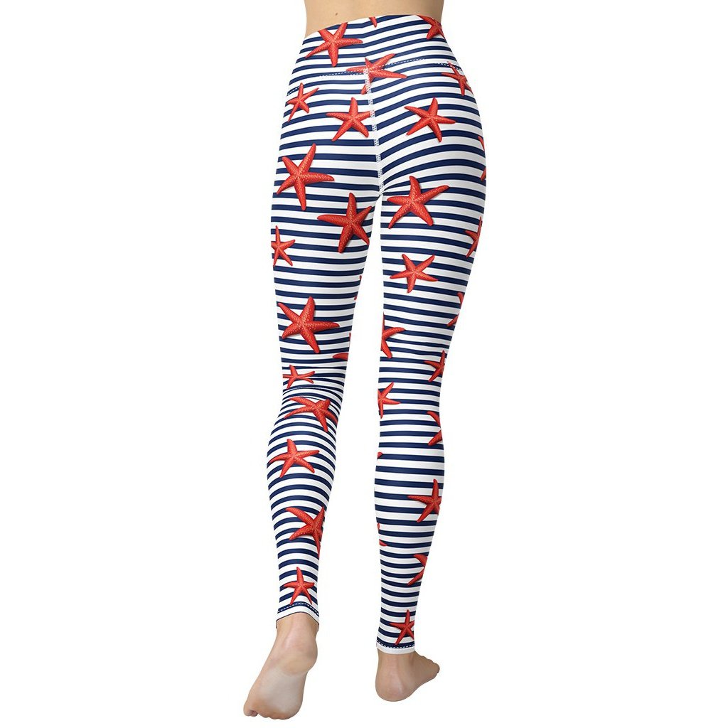 Sarfish Stripe Yoga Leggings