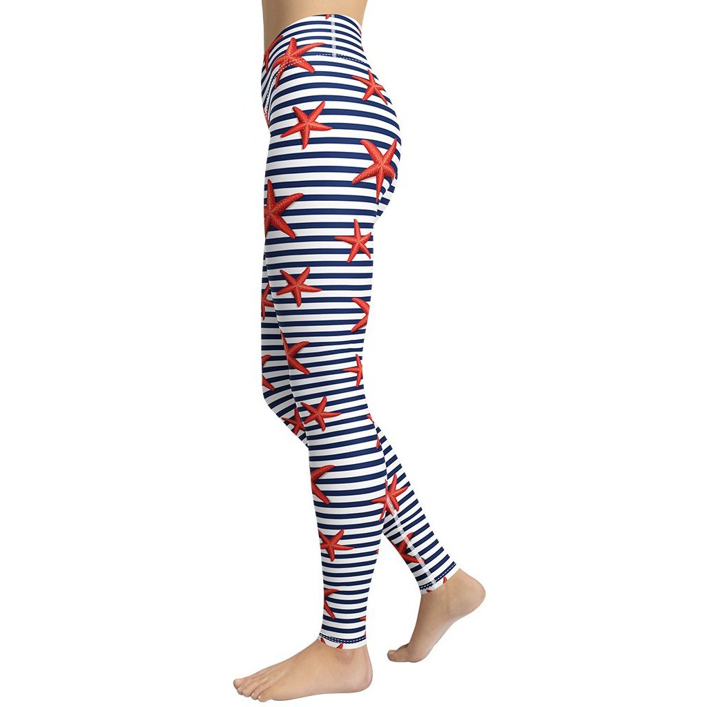 Sarfish Stripe Yoga Leggings