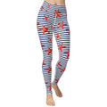Sarfish Stripe Yoga Leggings