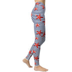 Sarfish Stripe Yoga Leggings