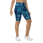 Starry Night Biker Shorts