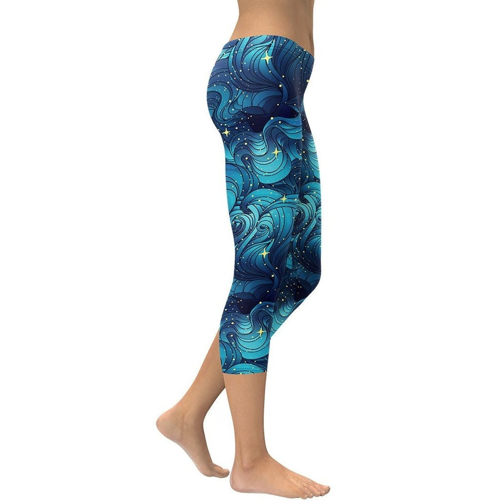 Starry Night Capris