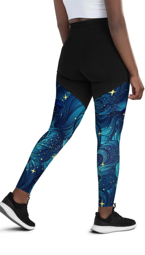 Starry Night Compression Leggings