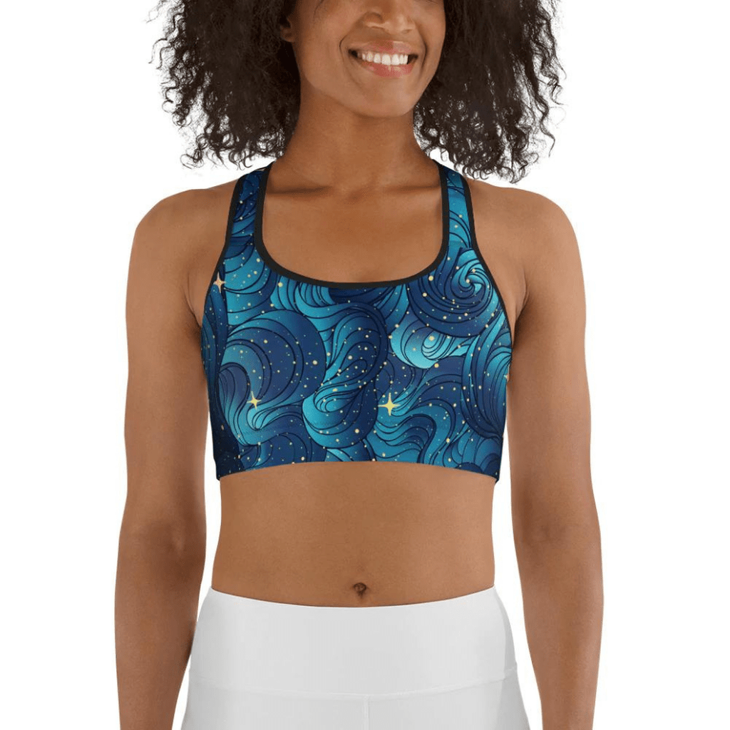 Starry Night Sports Bra