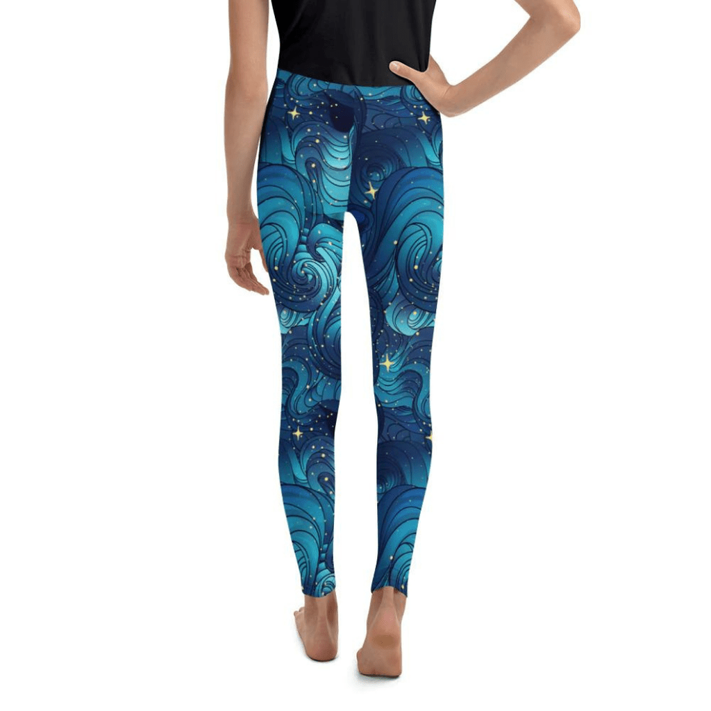 Starry Night Youth Leggings