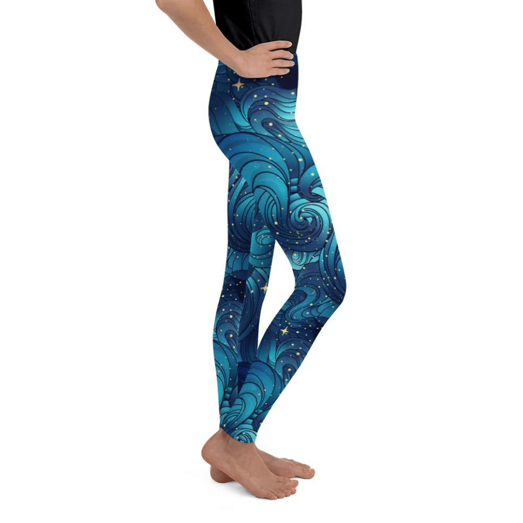 Starry Night Youth Leggings