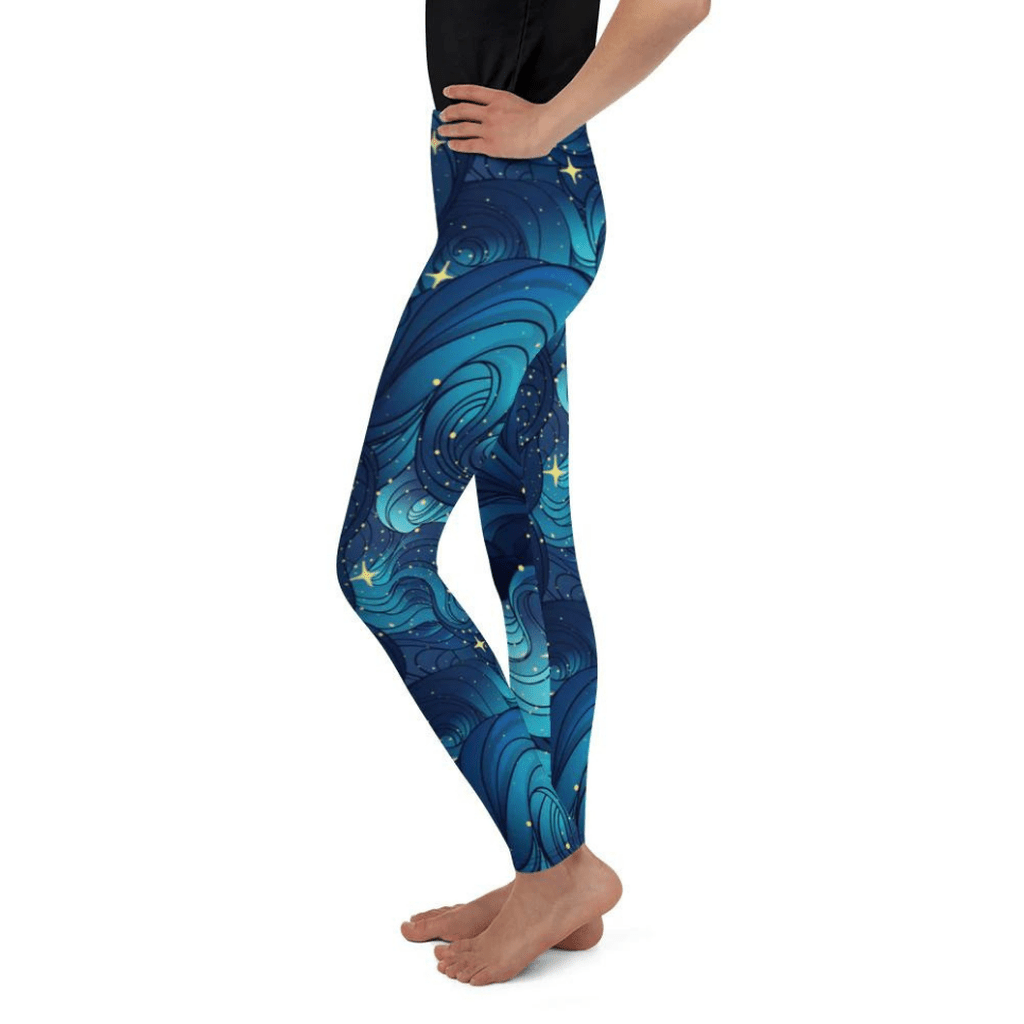 Starry Night Youth Leggings