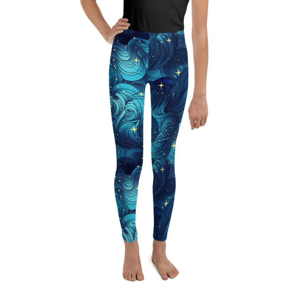 Starry Night Youth Leggings
