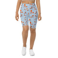Stripes & Crabs Biker Shorts