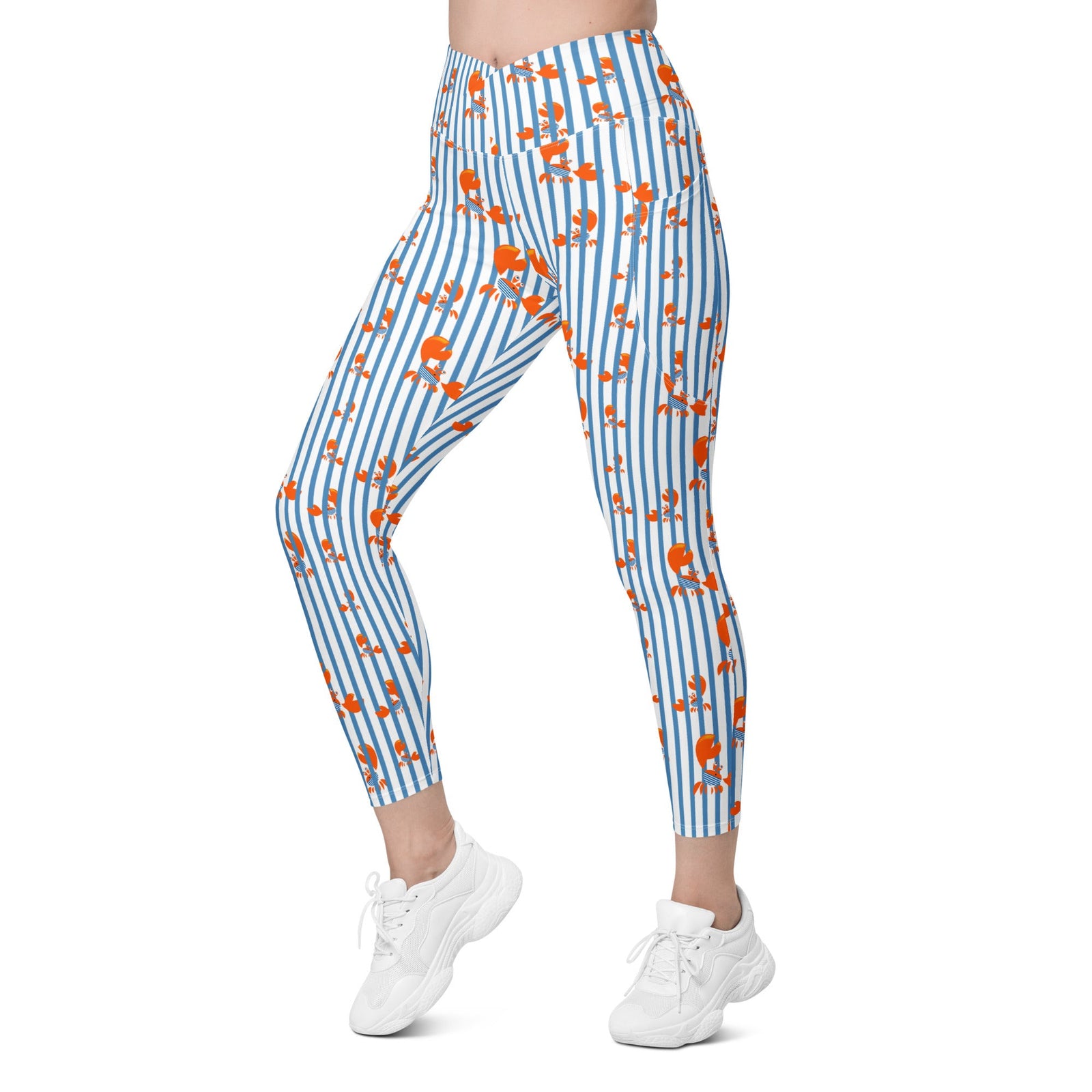 Kaleidoscope Crossover leggings with pockets main image 0
