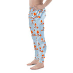Stripes & Crabs Men's Leggings