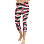 Stripes & Hearts Capris