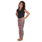 Stripes & Hearts Kid's Leggings